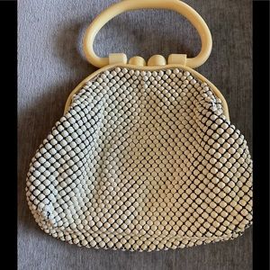 Vintage Whiting & Davis beaded purse